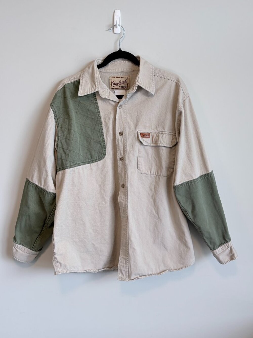 Vintage Woolrich Shooting Shirt Heavyweight Outdoor Gorpcore Hunting Men's XL